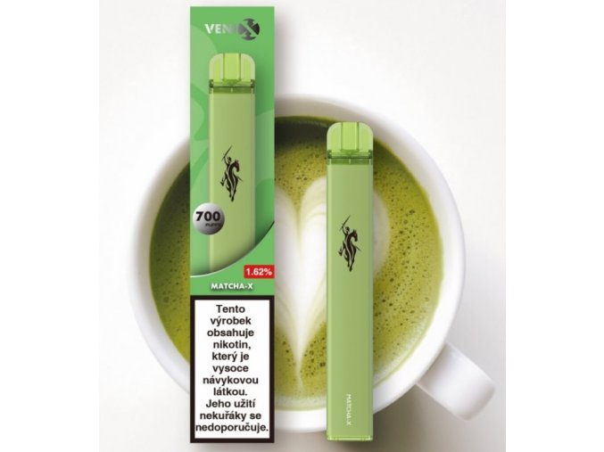 jednorazova e cigareta venix matcha x 18mg