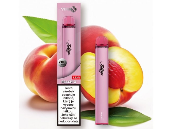 jednorazova e cigareta venix peach x broskev 18mg