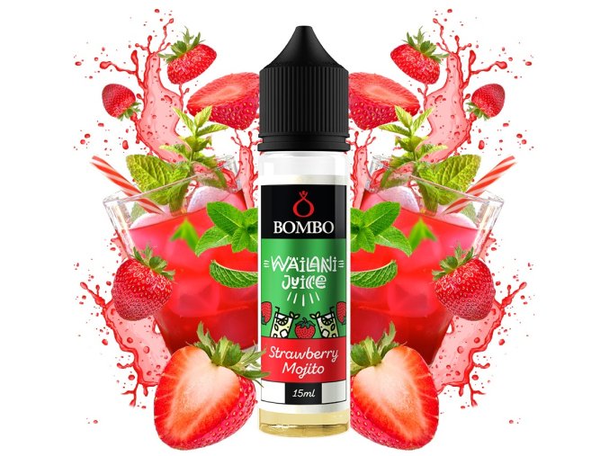 prichut wailani juice shake vape strawberry mojito 15ml