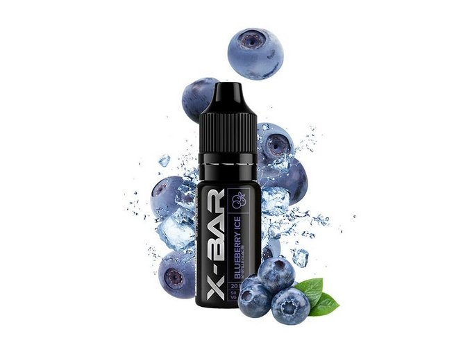 e liquid j well x bar nic salt 10ml 10mg 20mg blueberry ice