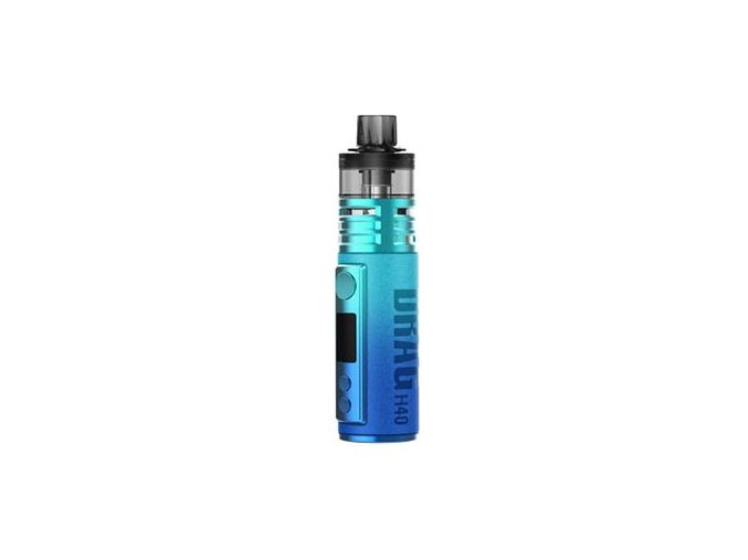 voopoo drag h40 grip 1500mah full kit sky blue modry