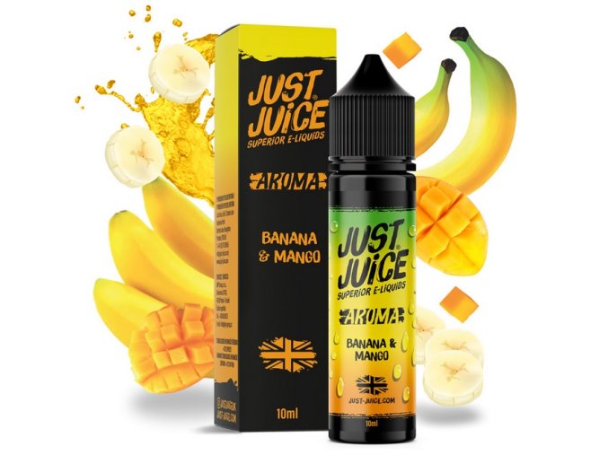 prichut just juice banana mango 10ml shake and vape