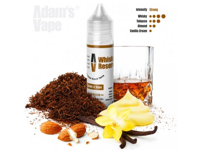 prichut adams vape whisky reserve 12ml