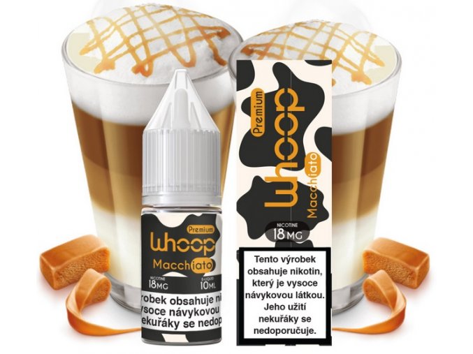 e liquid whoop macchiato 10ml 6mg 12mg 18mg