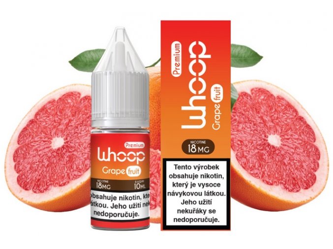 e liquid whoop grapefruit 10ml 6mg 12mg 18mg