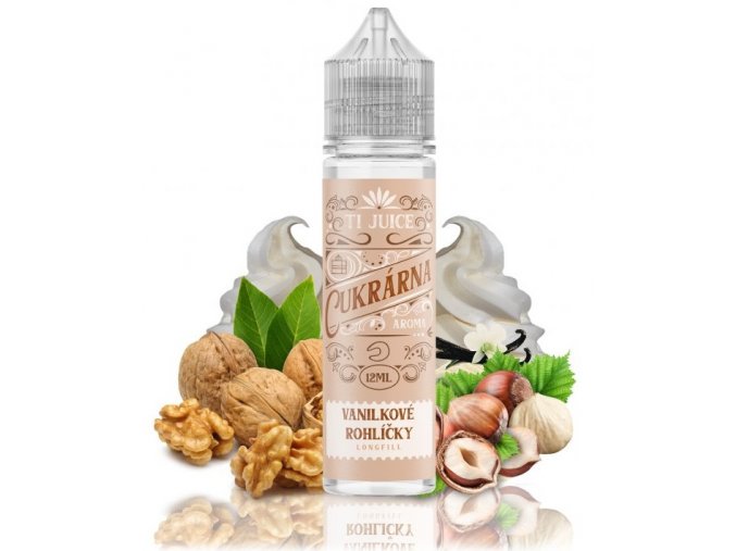 prichut ti juice cukrarna vanilkove rohlicky 12ml