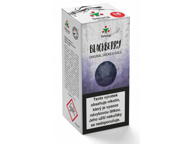 e liquid dekang 10ml blackberry ostruzina