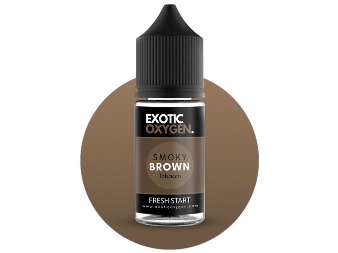 prichute exotic oxygen shake and vape smoky brown tobacco 10ml