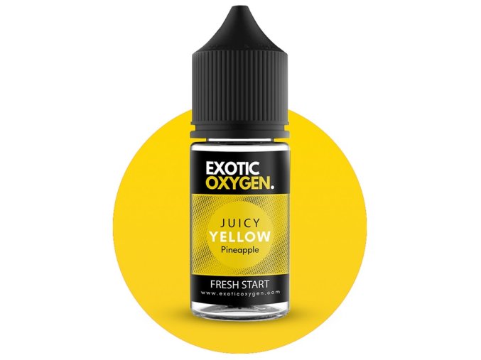 prichute exotic oxygen shake and vape juicy yellow pineapple 10ml