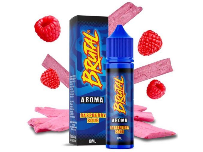 prichut brutal raspberry sour 10ml shake