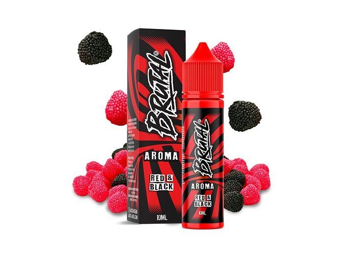 prichut brutal red black 10ml shake