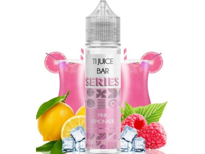 prichut ti juice bar series shake and vape pink lemonade 10ml