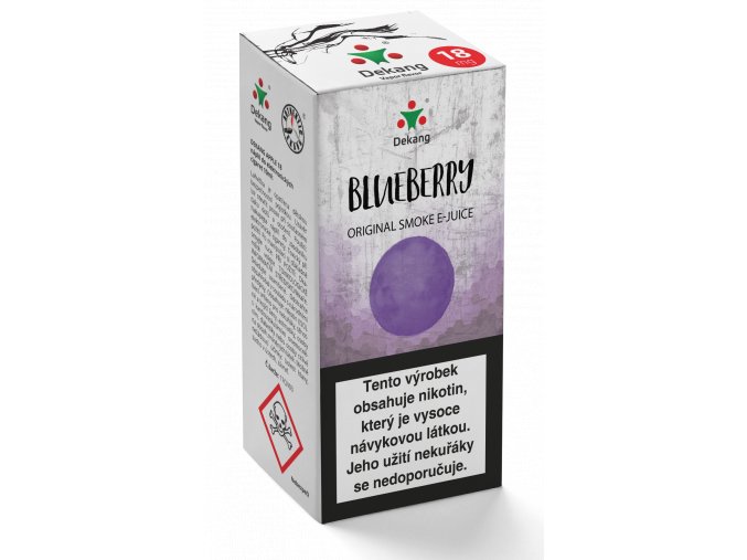 e liquid dekang 10ml blueberry boruvka