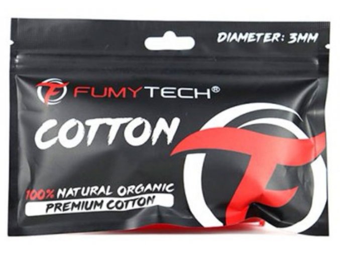 vata na motani fumytech premium cotton 3mm