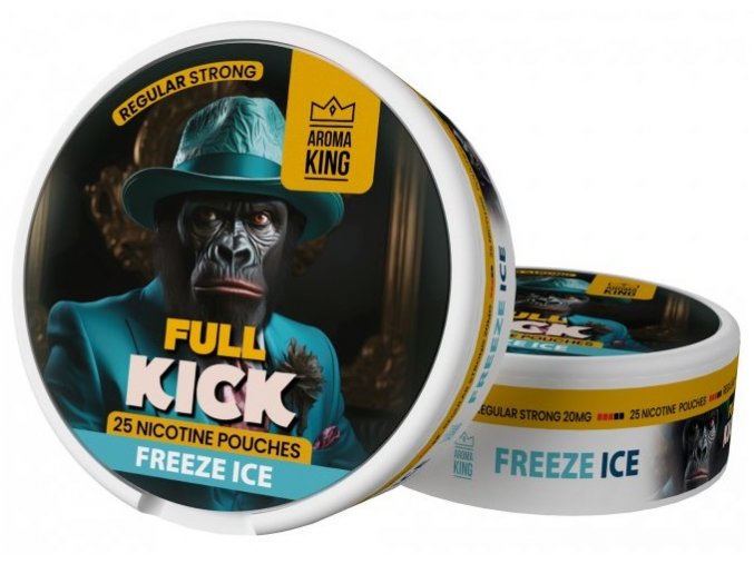 nikotinovy sacek aroma king full kick freeze ice 20mg