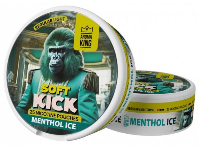 nikotinovy sacek aroma king soft kick menthol ice 10mg