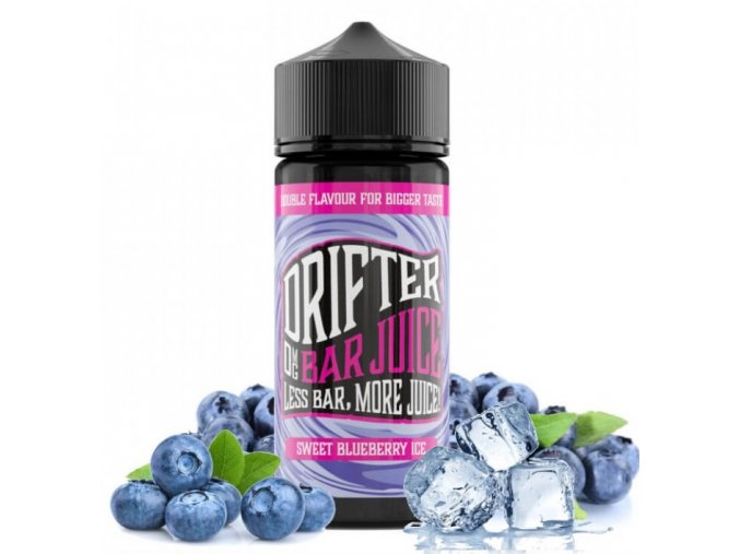 prichut just juice drifter shaker and vape sweet blueberry ice 24ml