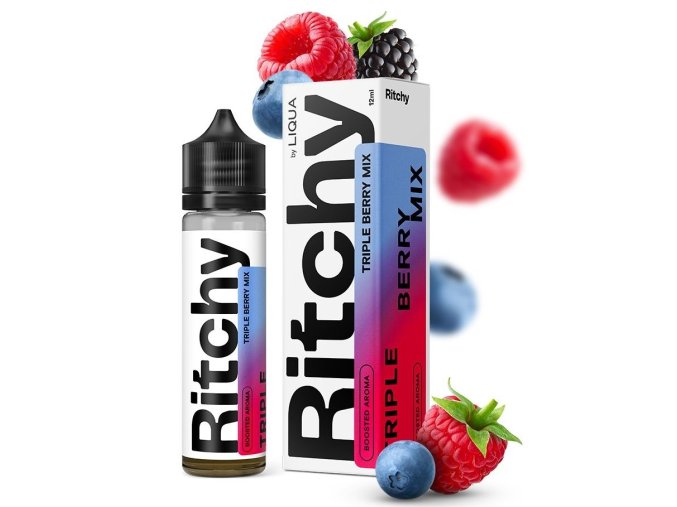 prichut ritchy triple berry mix 12ml shake and vape