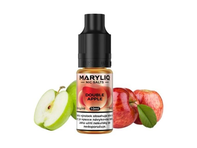 e liquid maryliq nic salt double apple 10ml 20mg