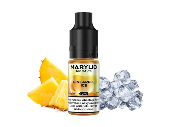 e liquid maryliq nic salt pineapple ice 10ml 20mg