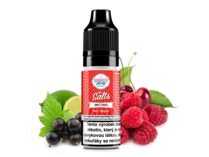 e liquid dinner lady salt sweet fruits ice 20mg