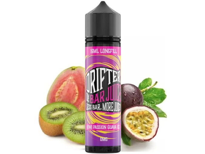 prichut drifter bar juice shake and vape kiwi passionfruit guava ice 16ml
