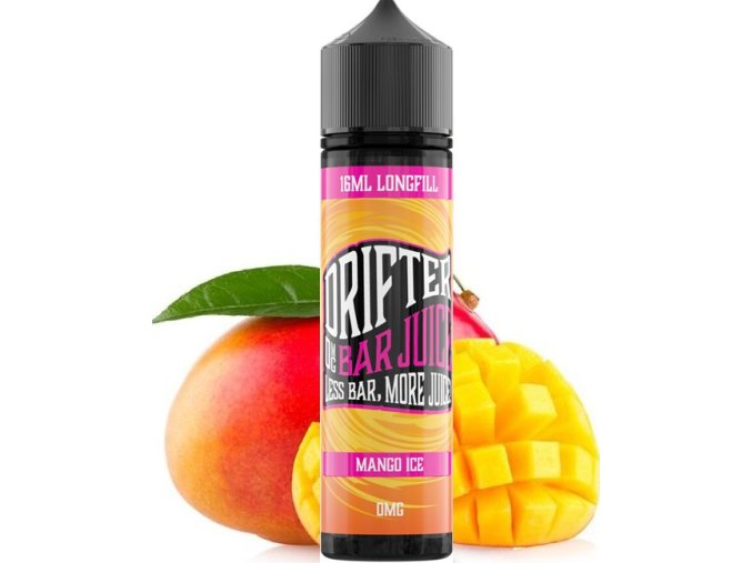 prichut drifter bar juice shake and vape mango ice 16ml
