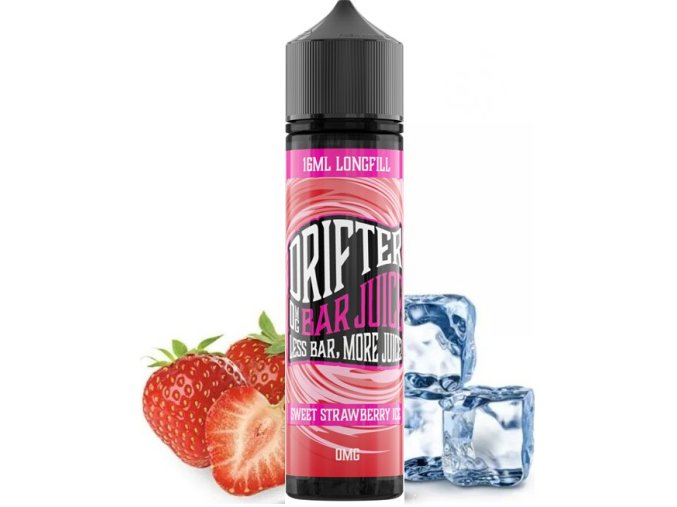 prichut drifter bar juice shake and vape sweet strawberry ice 16ml