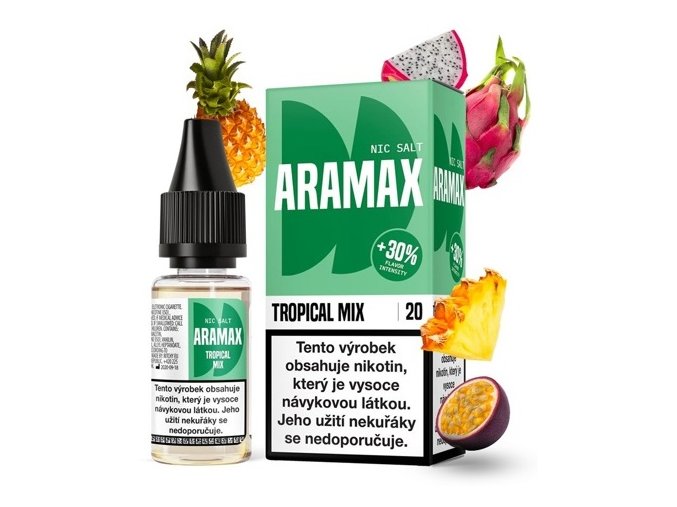 e liquid aramax salt tropical mix 10ml 10mg 20mg