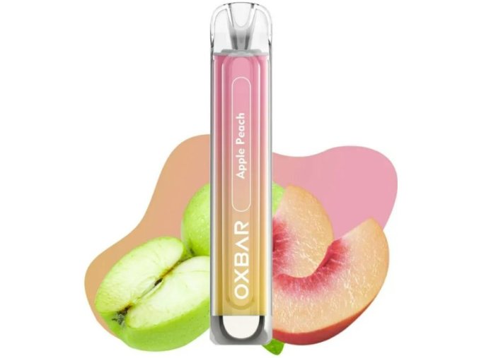 jednorazova e cigareta oxva oxbar c800 apple peach 16mg