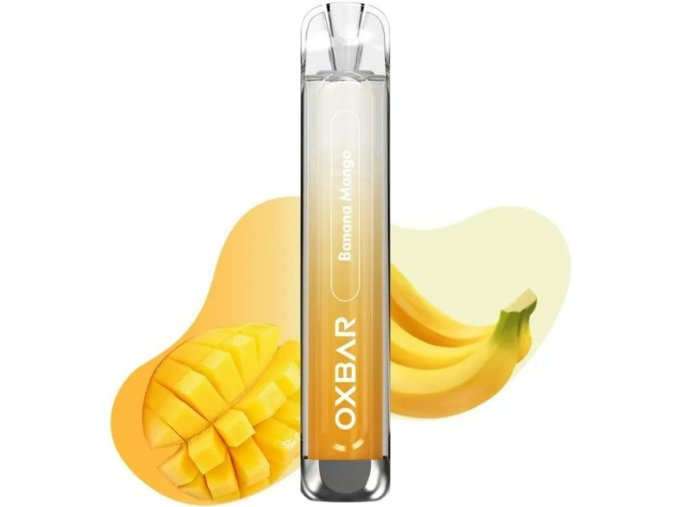 jednorazova e cigareta oxva oxbar c800 banana mango 16mg