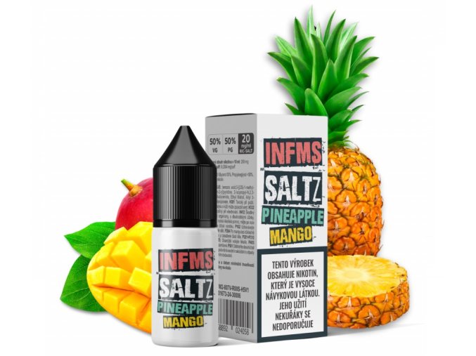 e liquid infamous salt pineapple mango 20mg 10ml