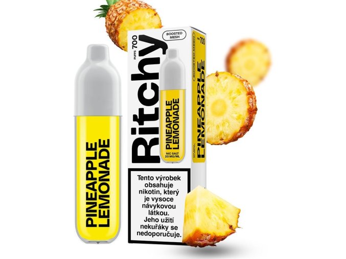jednorazova e cigareta ritchy pineapple lemonade 20mg