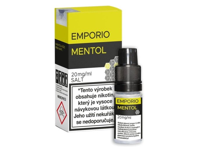 e liquid emporio salt mentol 20mg 10ml