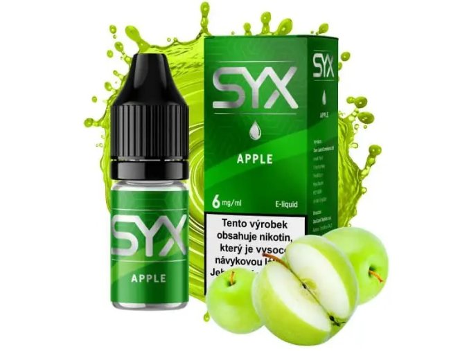 e liquid syx classic apple jablko 10ml 6mg 12mg