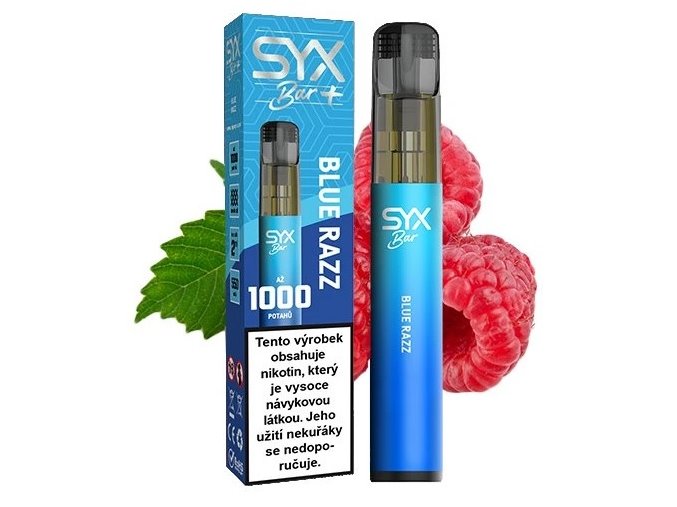 jednorazova e cigareta blue razz 1000 potahu