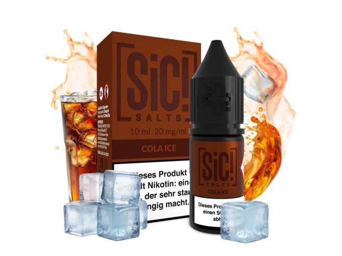 e liquid sic salts cola ice 10ml 20mg