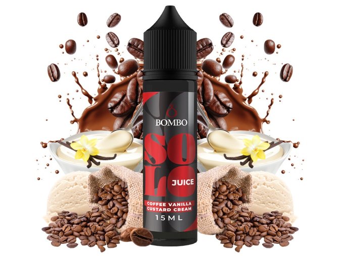 prichut bombo solo juice cofee vanilla custard cream shake vape 15ml