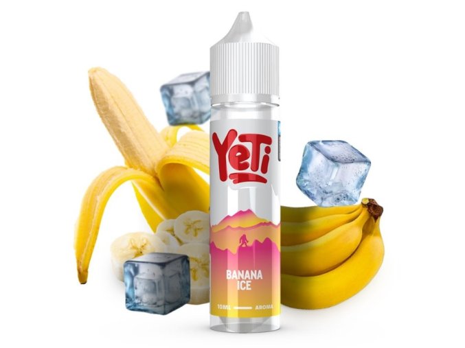 prichut yeti summit series banana ice 10ml ledovy banan