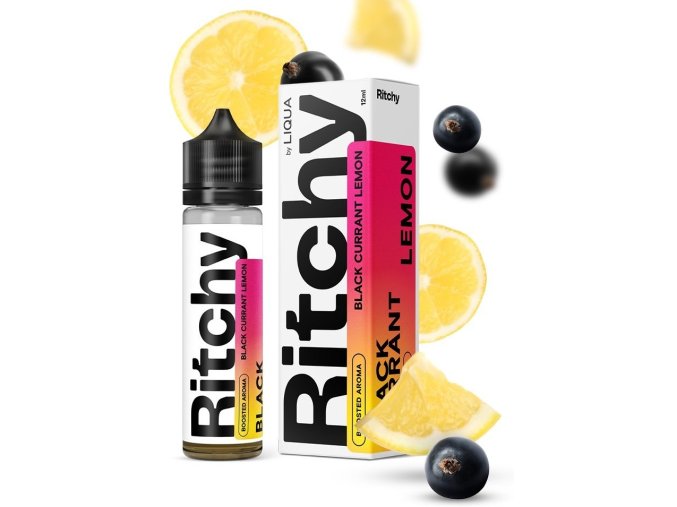 prichut ritchy black currant lemon 12ml shake and vape