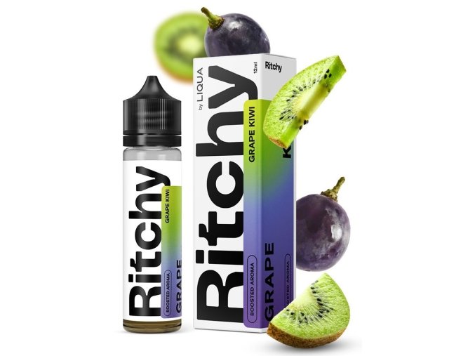 prichut ritchy grape kiwi 12ml shake and vape