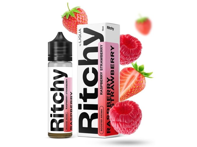 prichut ritchy raspberry strawberry 12ml shake and vape