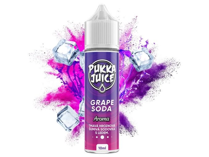 prichut pukka juice shake and vape grape soda 10ml
