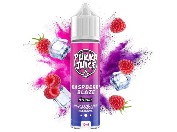 prichut pukka juice shake and vape raspberry blaze 10ml