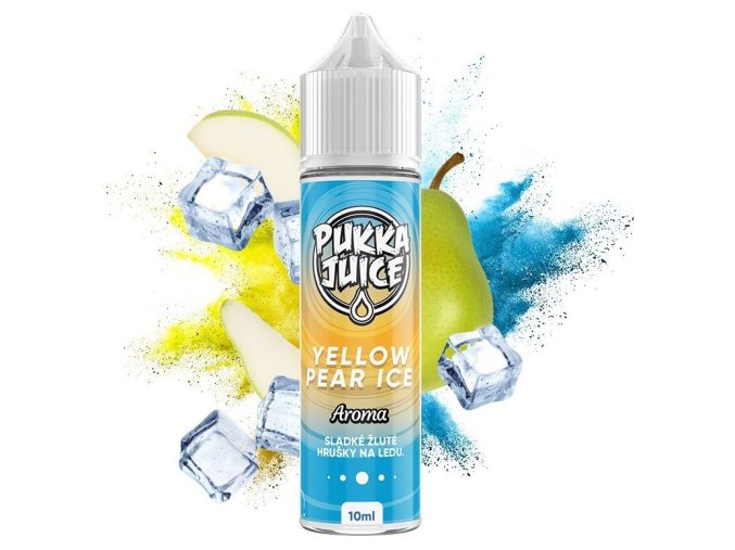 prichut pukka juice shake and vape yellow pear ice 10ml
