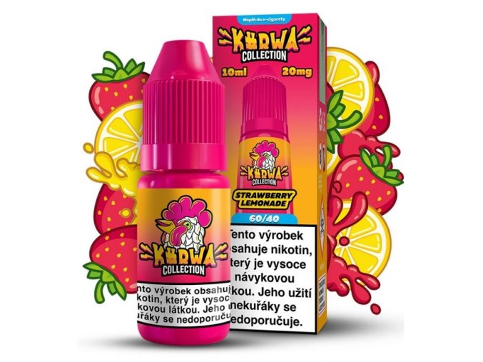 e liquid kurwa collection strawberry lemonade 20mg