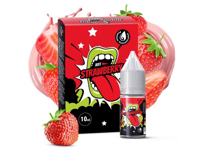prichut big mouth just strawberry 10ml