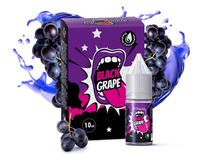 prichut big mouth just black grape 10ml