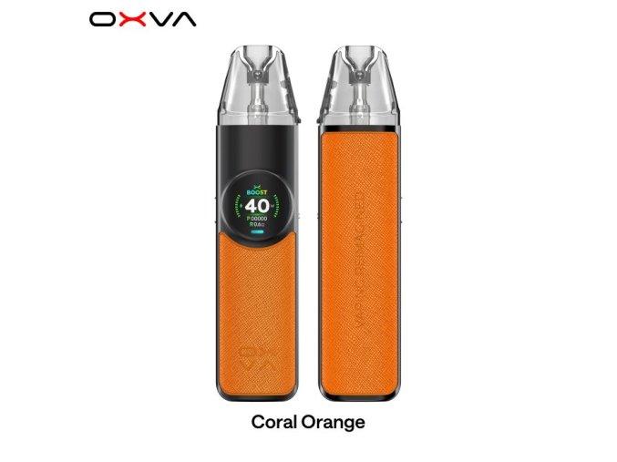 oxva nexlim elektronicka cigareta coral orange 1500mah