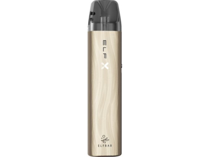 elf bar elfx pod elektronicka cigareta 1000mah zlata gold